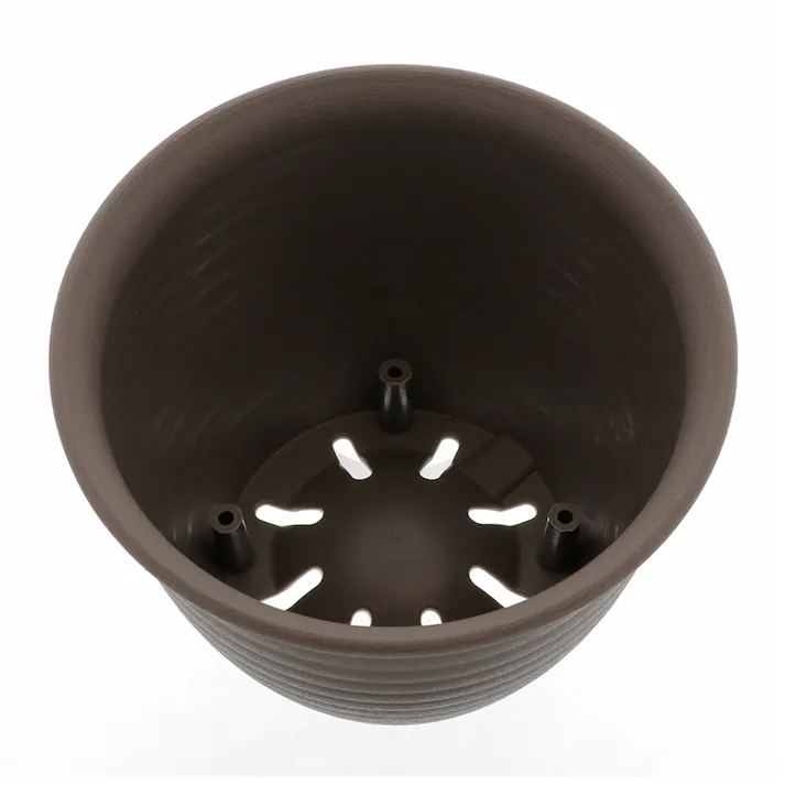 フラワーリングポット 5号 ブラウン