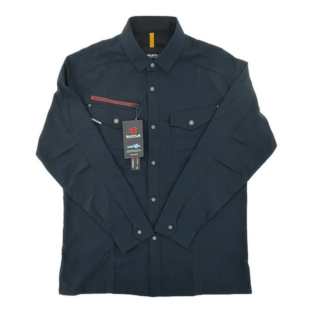 WJK　長袖シャツ　ネイビー　サイズL 7045長袖シャツ ネイビー M | 作業着・作業服・安全靴 通販