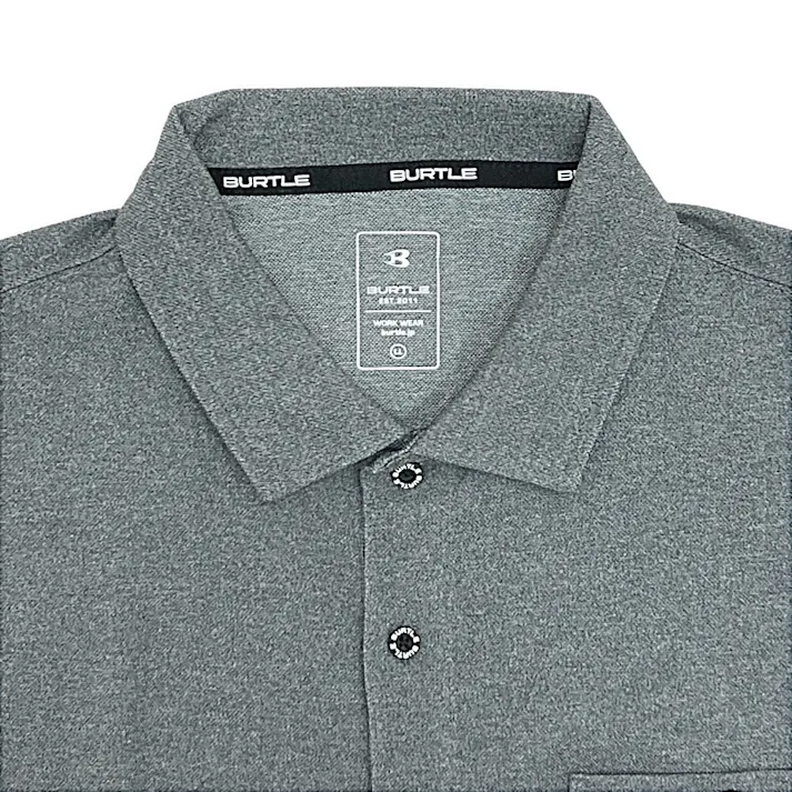 665 長袖ポロシャツ バーク LL