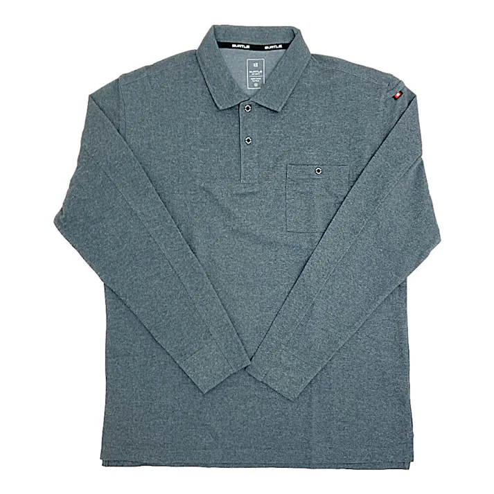 665 長袖ポロシャツ バーク 3L