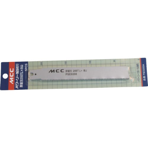 MCCコーポレーション PSヨウ厚鋸刃 320MMX8山 (5枚入) PSE0320A レシプロソー(パイプソー)用替刃 MCCコーポレーション PSヨウ厚鋸刃 320MMX8山 (5枚入) PSE0320A レシプロソー(パイプソー)用替刃