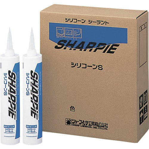 シャープ化学工業 シーリング剤 シャーピー シリコーンS クリア 330ml SHARPIE-S-C-C 建築用シーリング剤 シャープ化学工業 シーリング剤 シャーピー シリコーンS クリア 330ml SHARPIE-S-C-C 建築用シーリング剤