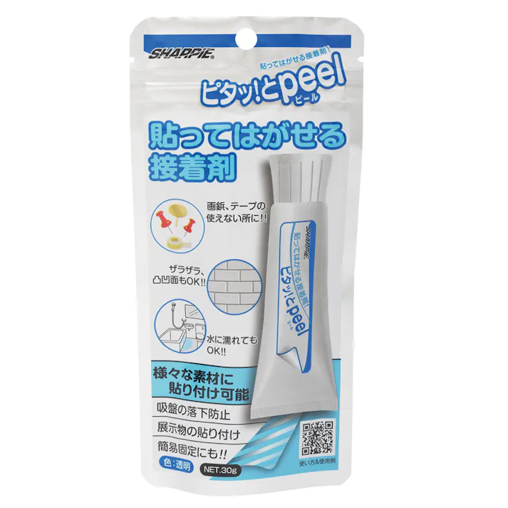 ピタッ!とpeel 貼ってはがせる接着剤 30g