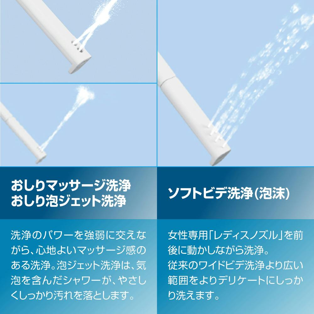 シャワートイレシートタイプ RTシリーズ オフホワイト CW-RT20