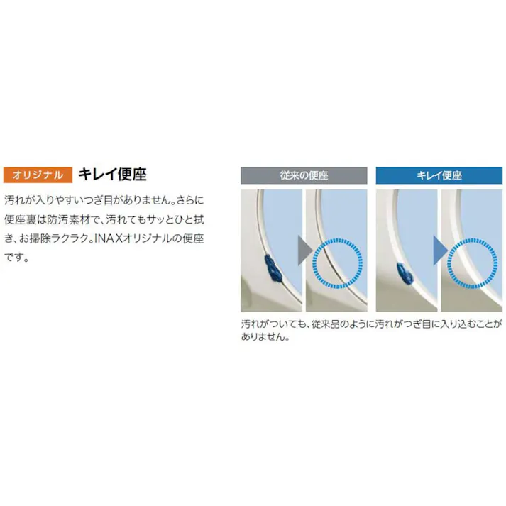 INAX 温水洗浄便座 シャワートイレ RGシリーズ オフホワイト CW-RG10-CH/BN8