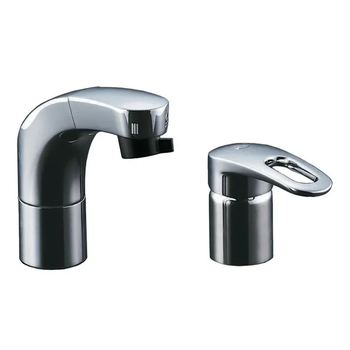 洗面用ホース引出シングルレバー混合水栓 RLF-682Y