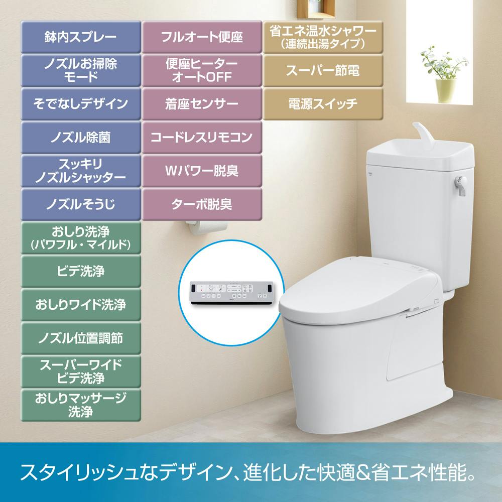 シャワートイレシートタイプ RWシリーズ ピンク CW-RWA30/LR8