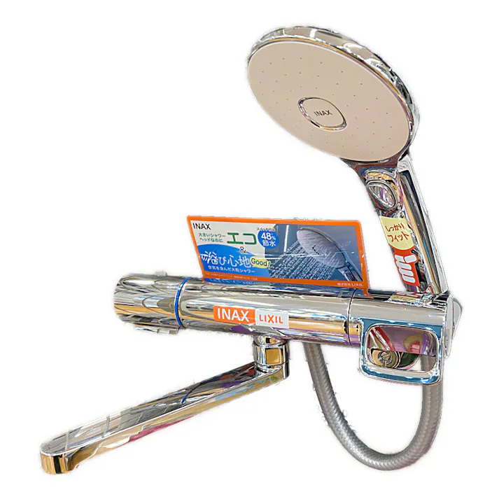 シャワーバス水栓 サーモスタットバス水栓 RBF-914EW