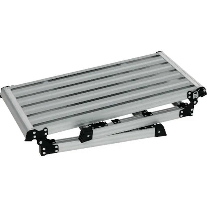 【CAINZ-DASH】ピカコーポレイション 四脚アジャスト式足場台 上部操作タイプDXJ型 DXJ-W6908A【別送品】