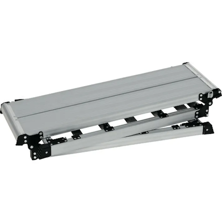 【CAINZ-DASH】ピカコーポレイション 四脚アジャスト式足場台 上部操作タイプDXJ型 DXJ-91209A【別送品】