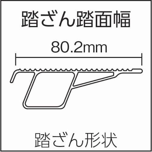 CAINZ-DASH】ピカコーポレイション 上わく付き踏台ＣＦ型４段 CF-4