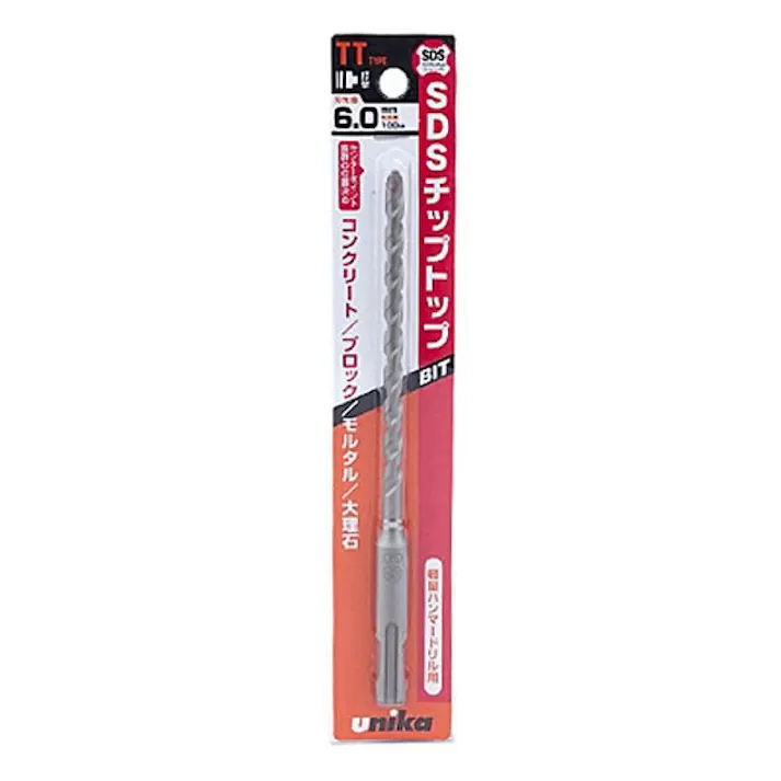 ユニカ チップトップビット TTタイプ 6.0×160mm TT6.0X160BP