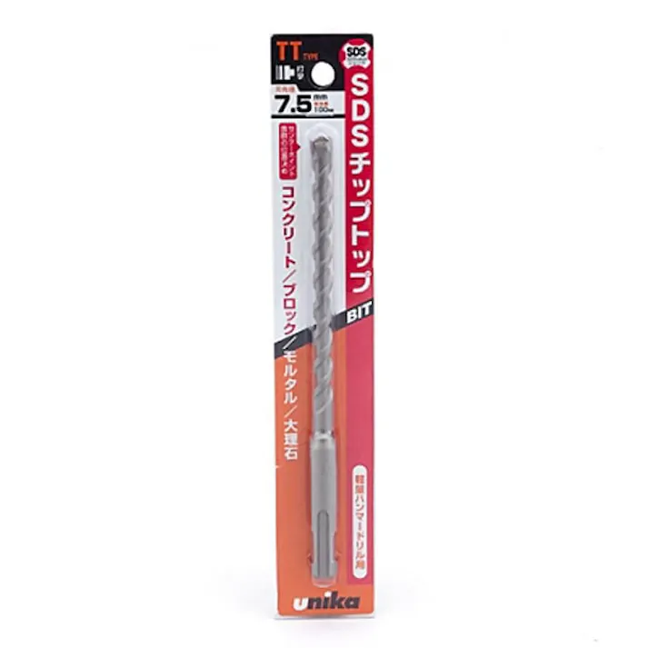ユニカ チップトップビット TTタイプ 7.5×160mm TT7.5X160BP