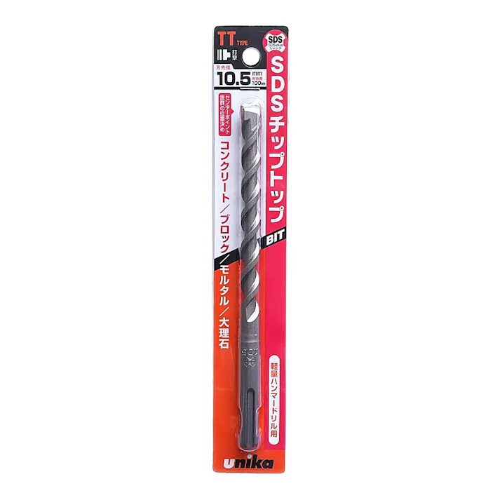 ユニカ チップトップビット TTタイプ 10.5×160mm TT10.5X160BP