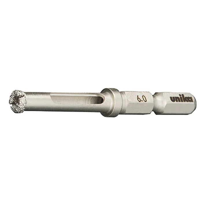 ユニカ 充電ダイヤコアビット セミドライ DJW7.0mm×60S DJW7.0X60S