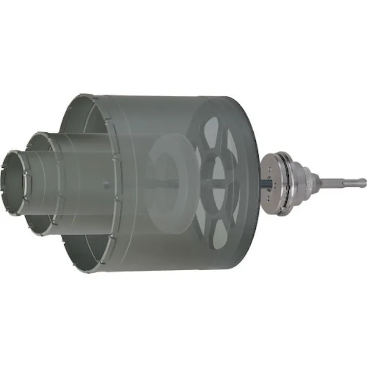 【CAINZ-DASH】ユニカ 多機能コアドリルUR21 複合材用115mm ボディ(替刃)のみ(UR-Lシャンク対応) UR21-F115B【別送品】