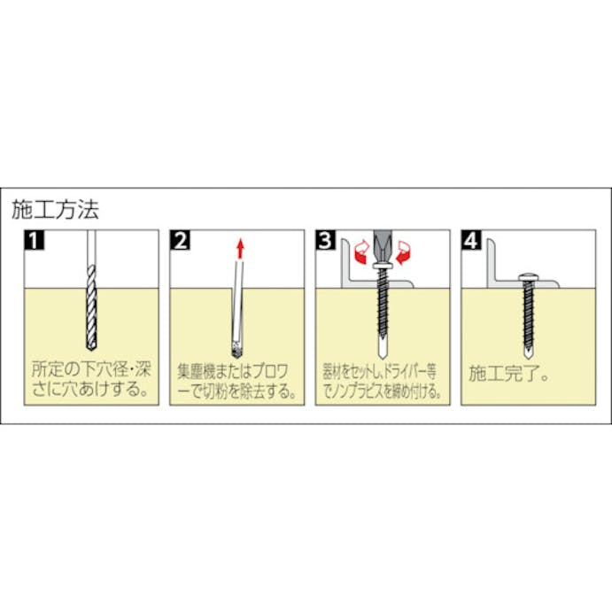 【CAINZ-DASH】ユニカ ノンプラビス　シルバー　サラ　Ｂドリルナシ　Ｆ－６７５ＳＤＮ　（２５本） F-675-SDN【別送品】