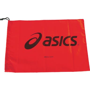 【CAINZ-DASH】アシックスジャパン シューバッグ（Ｍ）　レッド（２８×４０ｃｍ） TZS986.23-F【別送品】