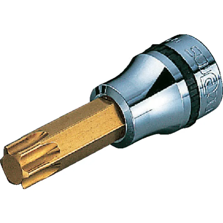 【CAINZ-DASH】京都機械工具 9.5sq.T型トルクスビットソケット T50 先端寸法8.84mm NQ6T50【別送品】