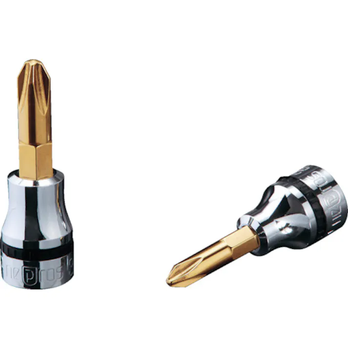 【CAINZ-DASH】京都機械工具 9.5sq.クロスビットソケット 刃先No.3 差込角9.5mm 全長55mm NBT3P-3【別送品】