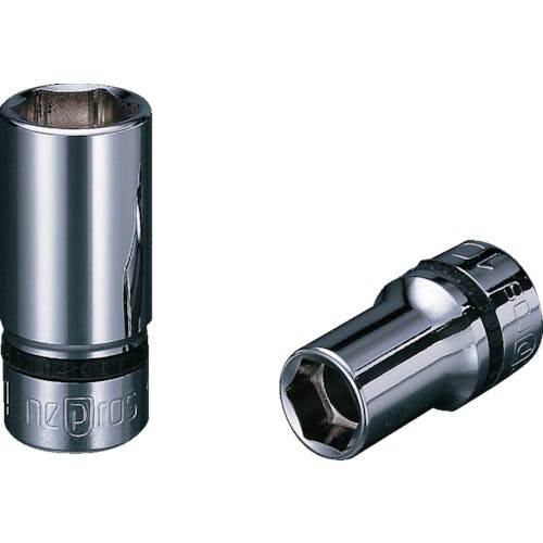 京都機械工具 9.5sq.セミディープソケット(六角) 対辺寸法10mm 差込角9.5mm 全長35mm NB3M-10 ソケット(ソケット) 京都機械工具 9.5sq.セミディープソケット(六角) 対辺寸法10mm 差込角9.5mm 全長35mm NB3M-10 ソケット(ソケット)