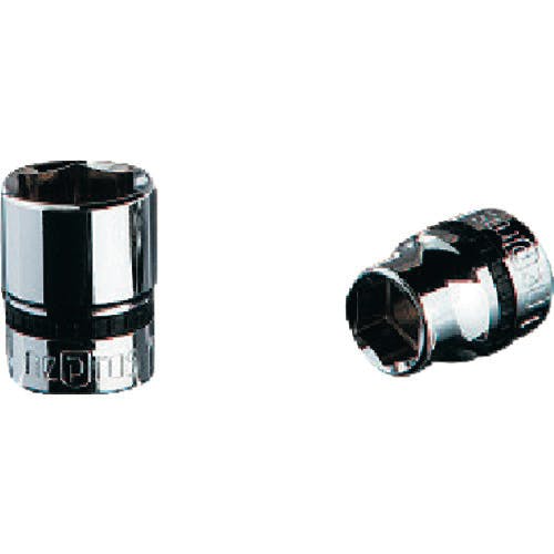 【CAINZ-DASH】京都機械工具 ９．５ｓｑ．ソケット（六角）（インチ）　対辺寸法１／２ｉｎｃｈ　全長２４ｍｍ NB3-1/2【別送品】
