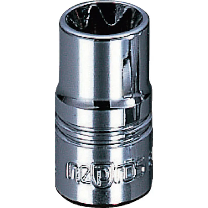 【CAINZ-DASH】京都機械工具 ヘックスローブソケット 6.3sq.E型トルクスレンチ E6 NQ4E6【別送品】