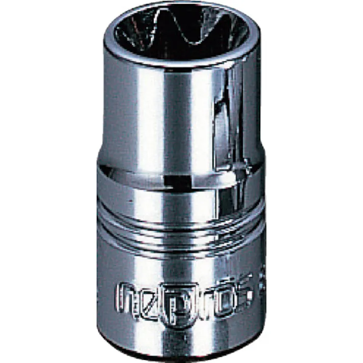 【CAINZ-DASH】京都機械工具 ヘックスローブソケット 6.3sq.E型トルクスレンチ E10 NQ4E10【別送品】