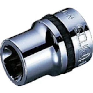 【CAINZ-DASH】京都機械工具 ヘックスローブソケット 9.5sq.E型トルクスレンチ E10 NQ6E10【別送品】