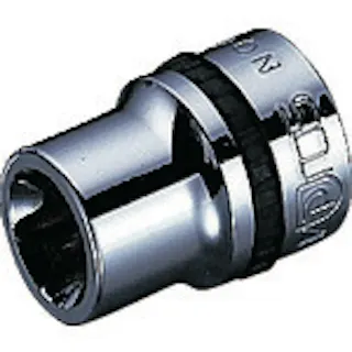 【CAINZ-DASH】京都機械工具 ヘックスローブソケット 9.5sq.E型トルクスレンチ E12 NQ6E12【別送品】