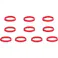 【CAINZ-DASH】京都機械工具 No.1ゴムリングセット 赤 NTYR0110R【別送品】