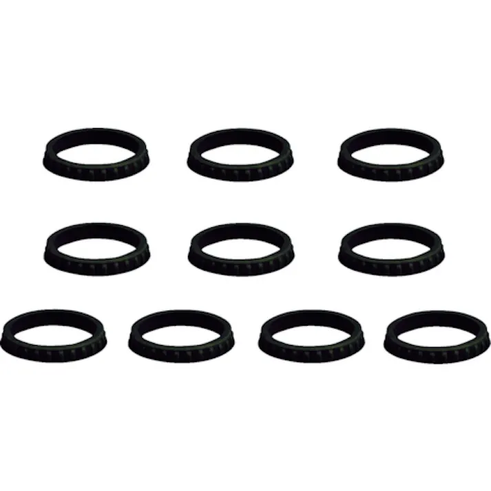 【CAINZ-DASH】京都機械工具 No.2ゴムリングセット 黒 NTYR0210【別送品】