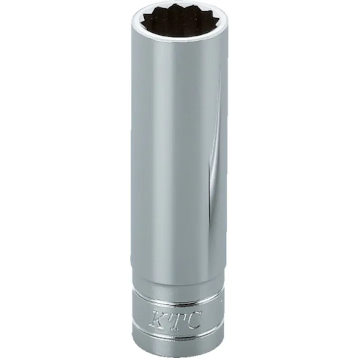 【CAINZ-DASH】京都機械工具 9.5sq.ディープソケット(十二角)18mm B3L-18W【別送品】