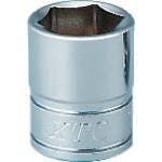 【CAINZ-DASH】京都機械工具 ９．５ｓｑ．ソケット（六角）　対辺寸法５／８ｉｎｃｈ　差込角９．５ｍｍ　全長２６ｍｍ B3-5/8【別送品】