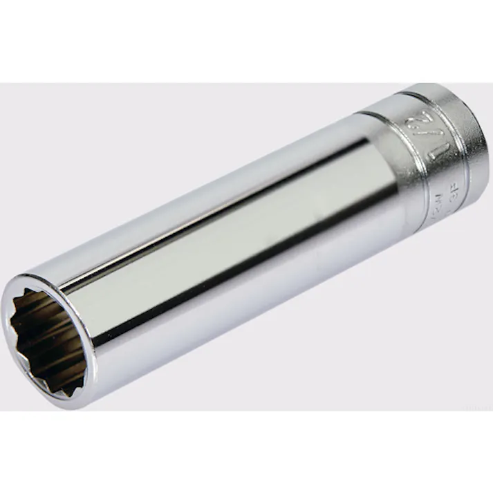 【CAINZ-DASH】京都機械工具 9.5sq.ディープソケット(十二角)1/2inch B3L-1/2W【別送品】