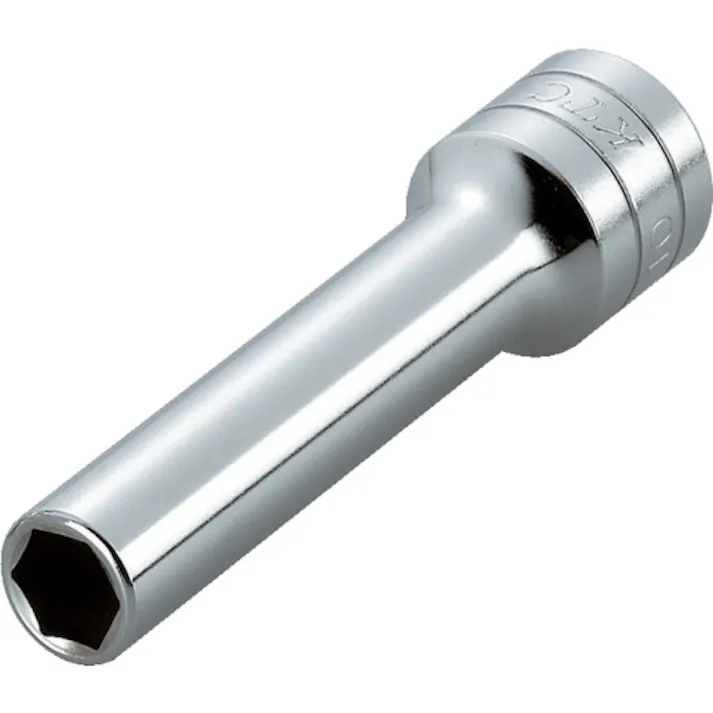 【CAINZ-DASH】京都機械工具 12.7sq.ディープソケット(六角) 対辺寸法24mm 差込角12.7mm 全長100mm B4L-24【別送品】