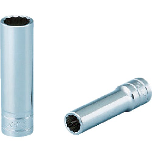 【CAINZ-DASH】京都機械工具 １２．７ｓｑ．ディープソケット（十二角）１５／１６ｉｎｃｈ B4L-15/16W【別送品】