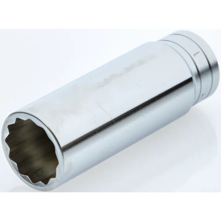 【CAINZ-DASH】京都機械工具 12.7sq.ディープソケット(十二角)1inch B4L-1W【別送品】