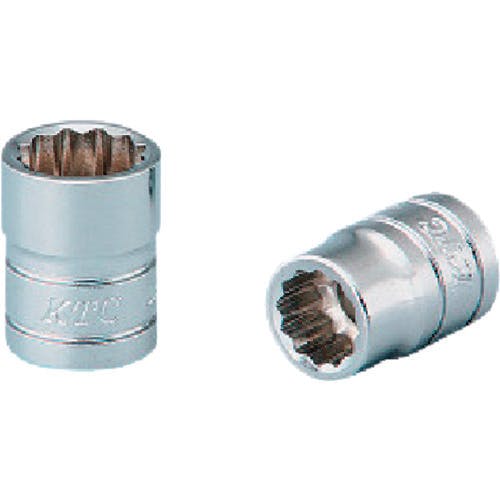 【CAINZ-DASH】京都機械工具 ６．３ｓｑ．ソケット（十二角）パック・台紙仕様　差込角６．３５ｍｍ　Ｂ２－１１袋入り B2-11W-S【別送品】