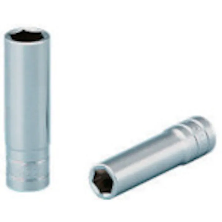 【CAINZ-DASH】京都機械工具 6.3sq.ディープソケット(六角) 対辺寸法5.5mm 差込角6.35mm 全長50mm B2L-055【別送品】