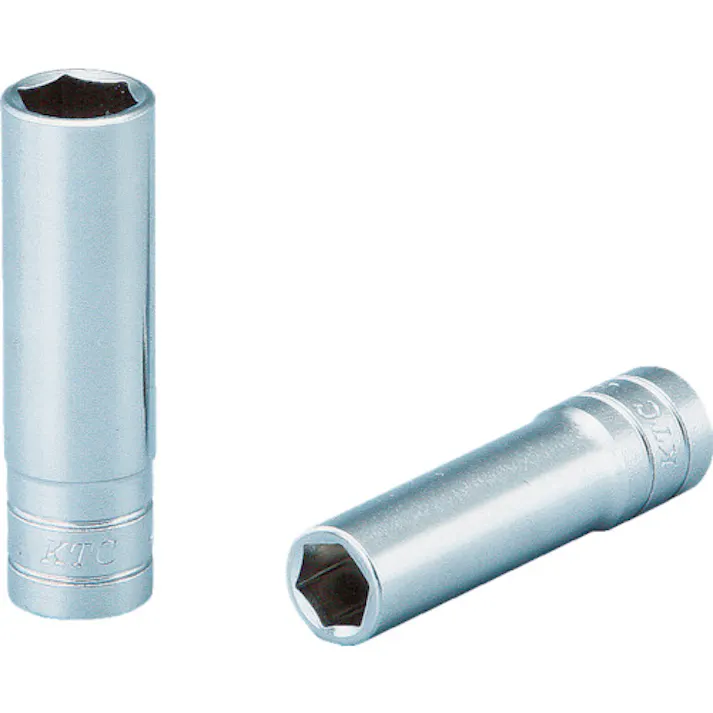 【CAINZ-DASH】京都機械工具 6.3sq.ディープソケット(六角)17/32inch B2L-17/32【別送品】