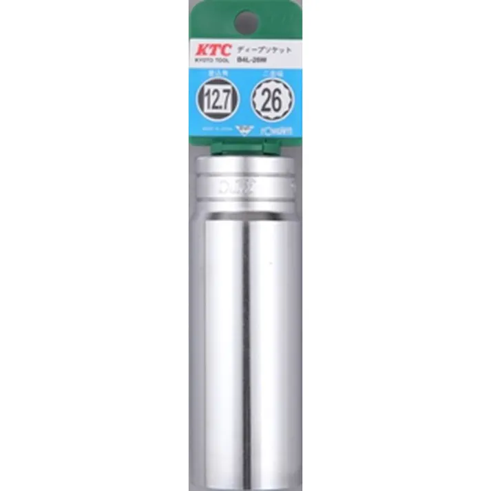 KTC ディープソケット 12角 B4L-26W-H
