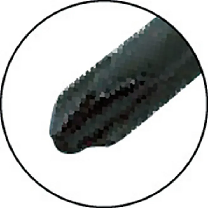 【CAINZ-DASH】京都機械工具 ドライバービットソケット 6.3sq.クロスビットソケット 刃先No.1 差込角6.35mm BT2-1P【別送品】