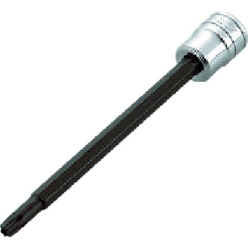 【CAINZ-DASH】京都機械工具 ６．３ｓｑ．ロングＴ型いじり止めトルクスビットソケットＴ８ BT2-T8HL【別送品】