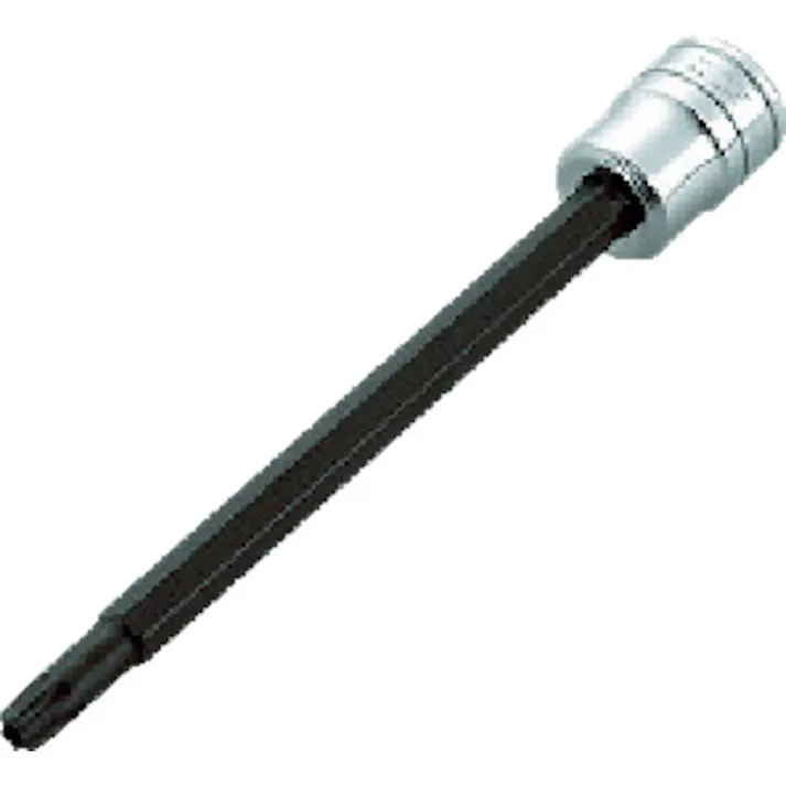 【CAINZ-DASH】京都機械工具 6.3sq.ロングT型いじり止めトルクスビットソケットT20 BT2-T20HL【別送品】