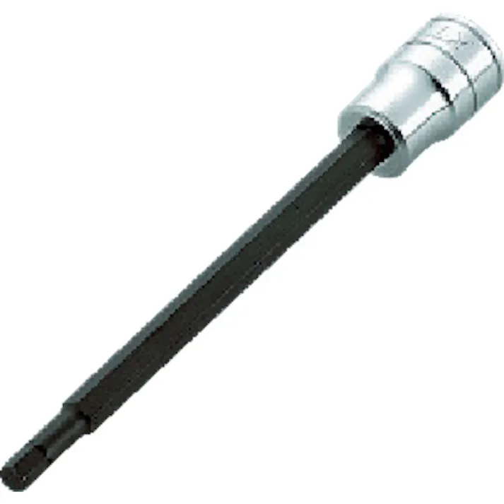 【CAINZ-DASH】京都機械工具 9.5sq.ロングヘキサゴンビットソケット1/4inch BT3-1/4L【別送品】