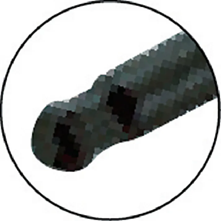 【CAINZ-DASH】京都機械工具 9.5sq.ロングボールポイントヘキサゴンビットソケット1/4inch BT3-1/4BPL【別送品】