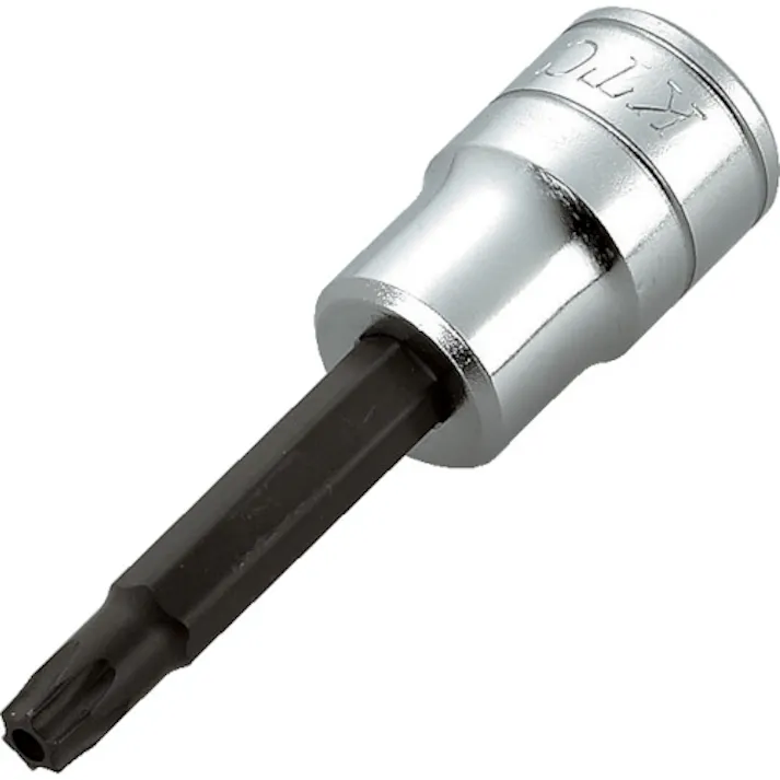 【CAINZ-DASH】京都機械工具 9.5sq.T型いじり止めトルクスビットソケットT45 BT3-T45H【別送品】