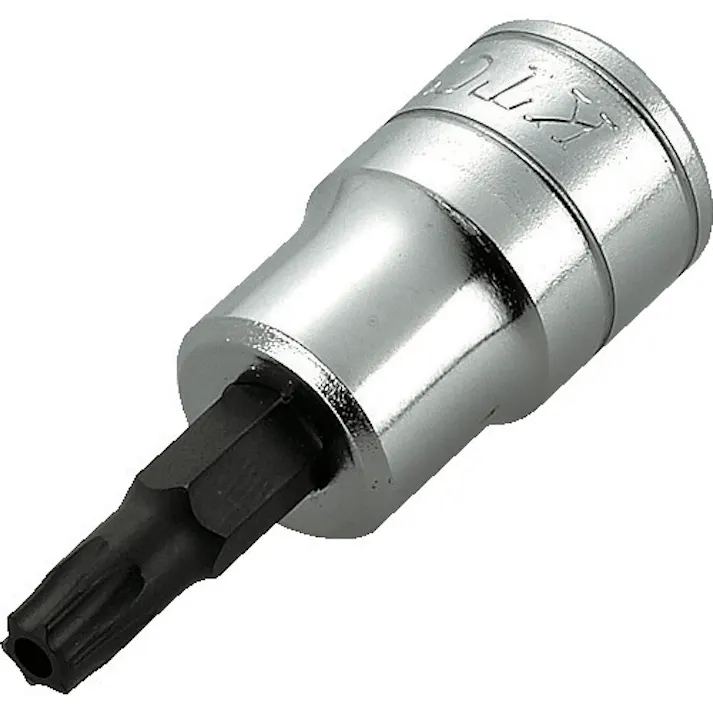 【CAINZ-DASH】京都機械工具 9.5sq.ショートT型いじり止めトルクスビットソケットT30 BT3-T30HS【別送品】