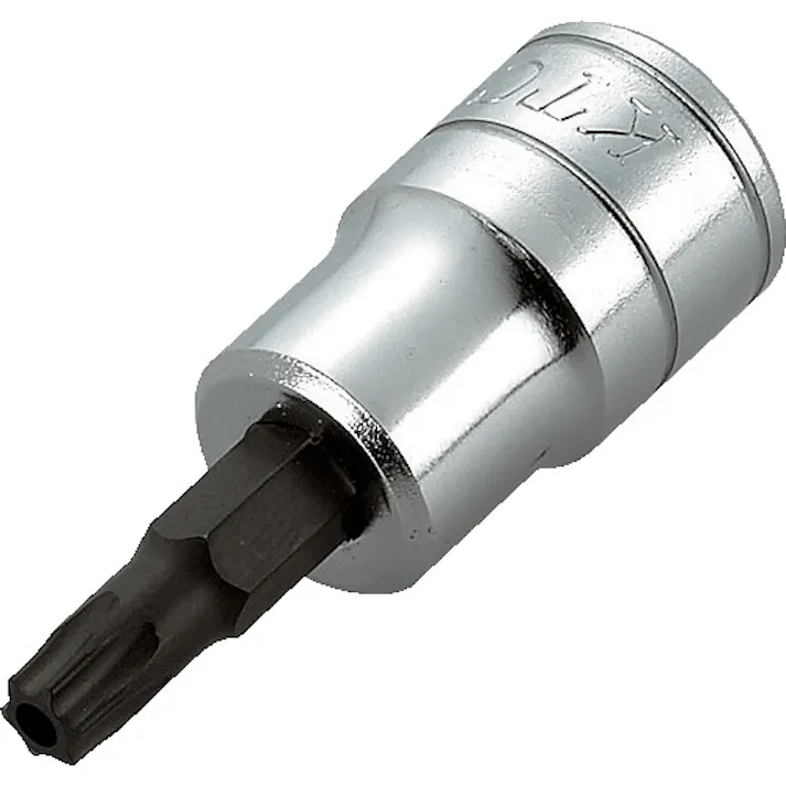 【CAINZ-DASH】京都機械工具 9.5sq.ショートT型いじり止めトルクスビットソケットT50 BT3-T50HS【別送品】